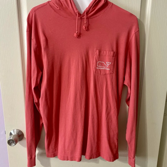 Vineyard Vines Pink Long Sleeve Hoodie - Picture 1 of 3